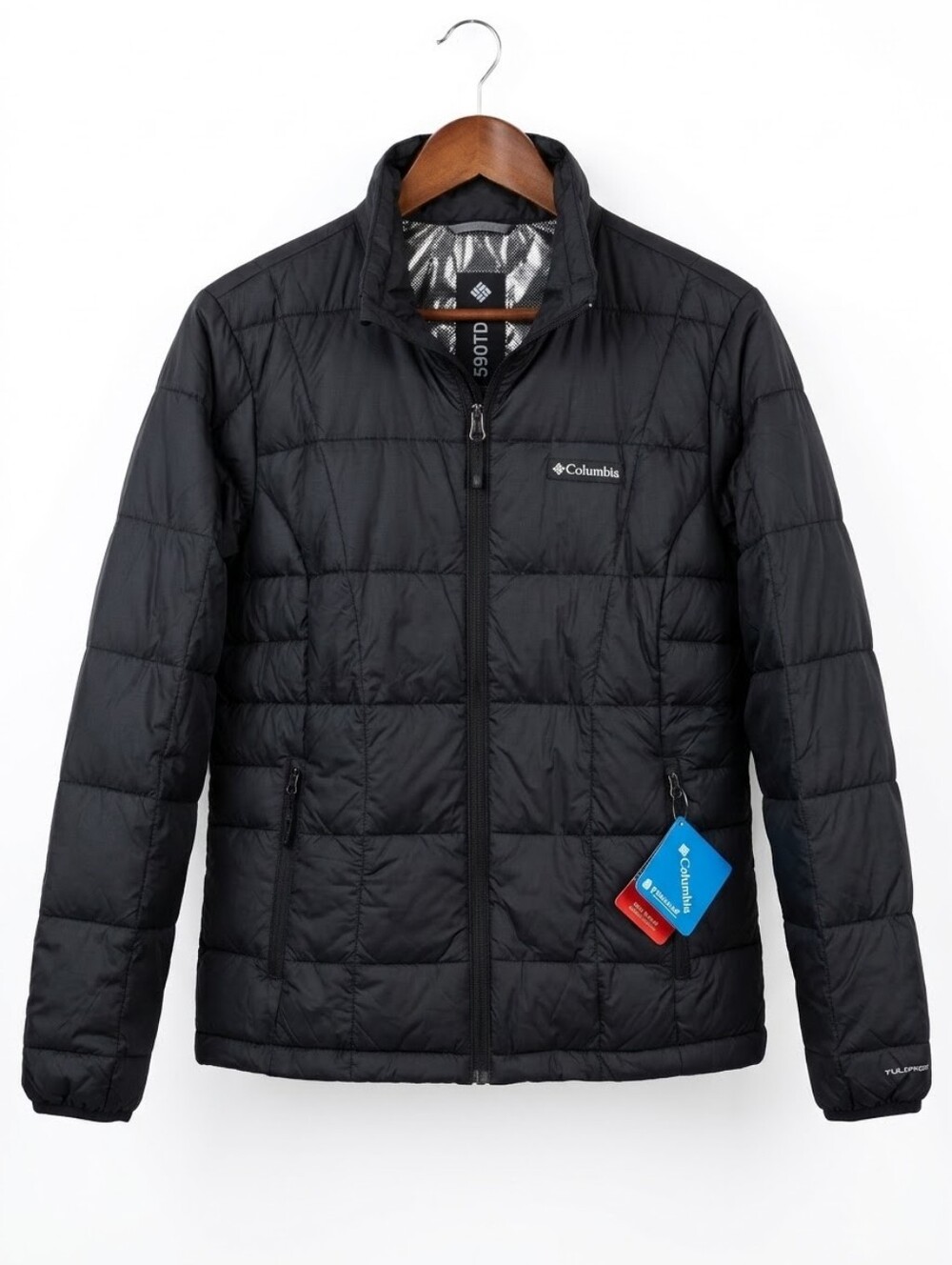 Columbia  590 TurboDown Insulated Puffer Jacket Omni Heat Lining NWT Size Medium